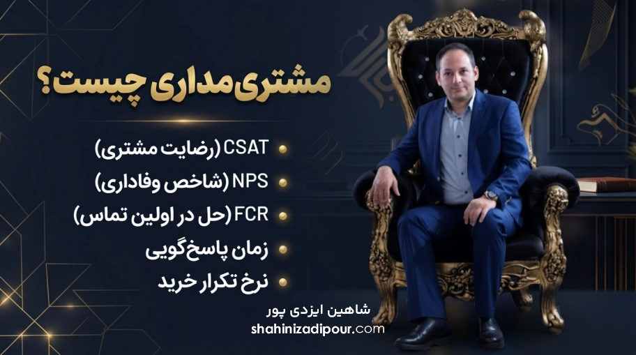 مشتری‌مداری چیست؟ شاهین ایزدی پور